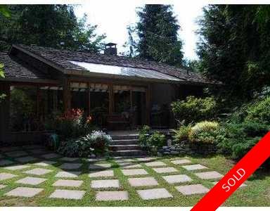 Capilano Highlands House for sale:  3 bedroom 1,870 sq.ft. (Listed 2009-08-03)